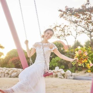 シギラミラージュチャペル／シギラセブンマイルズリゾートのドレス・衣装の写真（4枚目）