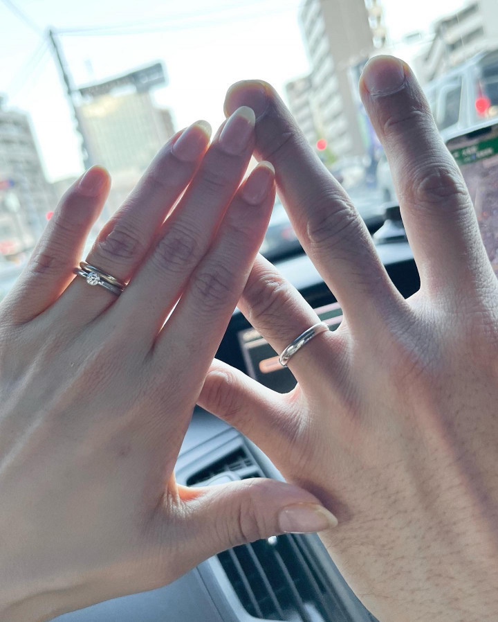 さりるさんの結婚指輪の写真