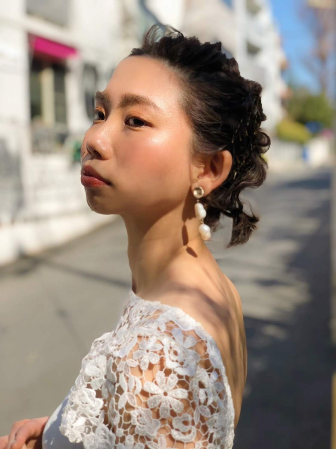 KWさんのヘアメイクの写真