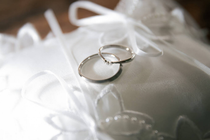 米袋さんの結婚指輪の写真