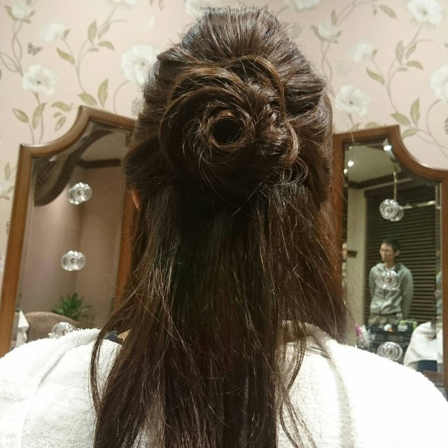 けいさんのヘアメイクの写真