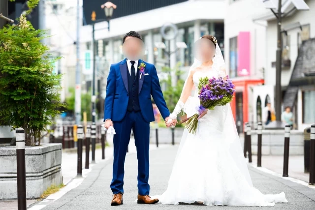 かのさんのウエディングドレスの写真