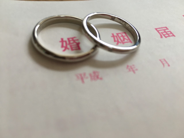 ぷにはるさんの結婚指輪の写真