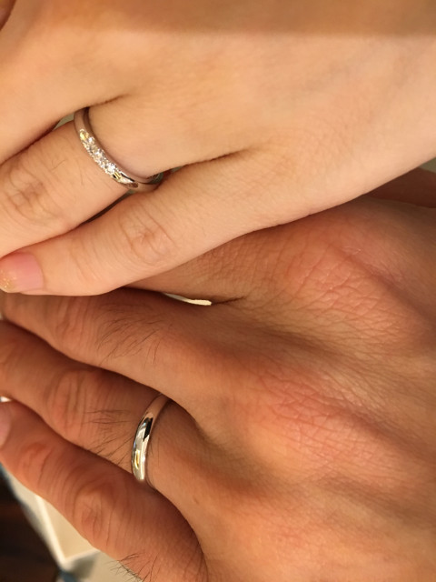 ひろちゃんさんの結婚指輪の写真