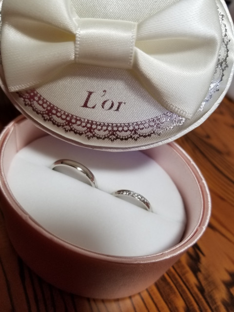 レモンさんの結婚指輪の写真