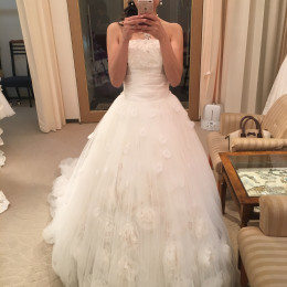 tk.weddingさんのウエディングドレスの写真