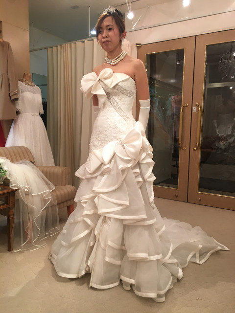 tk.weddingさんのウエディングドレスの写真