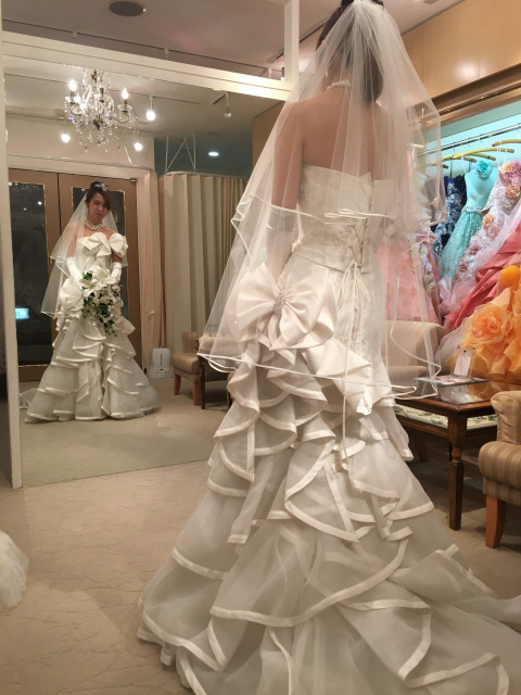 tk.weddingさんのウエディングドレスの写真