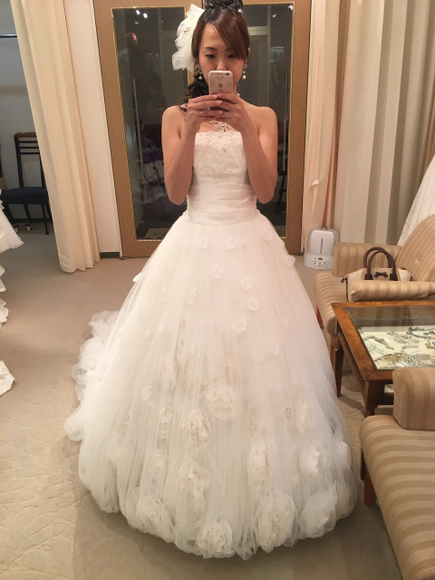tk.weddingさんのウエディングドレスの写真