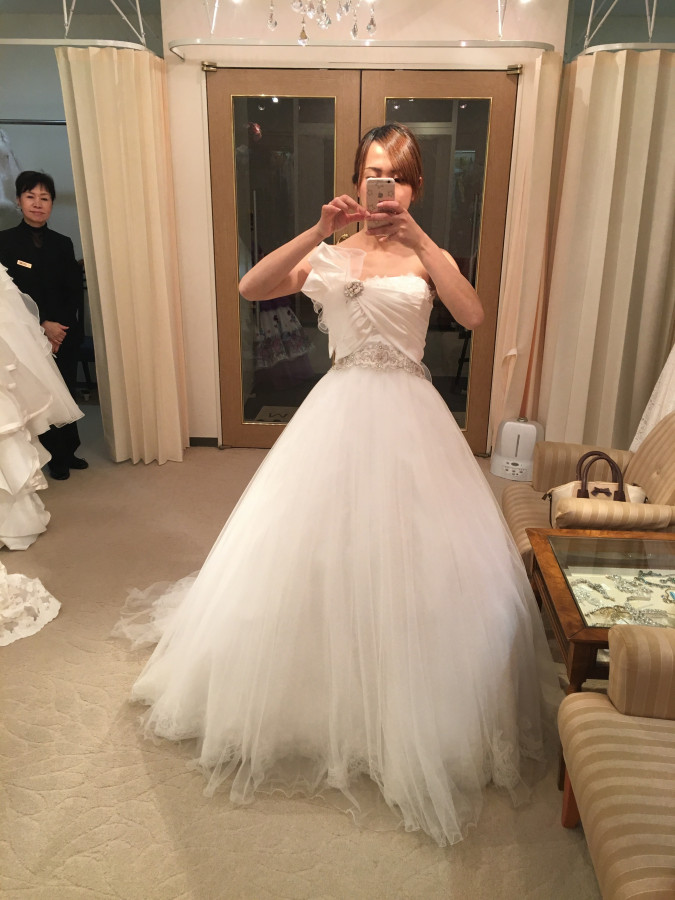 tk.weddingさんのウエディングドレスの写真