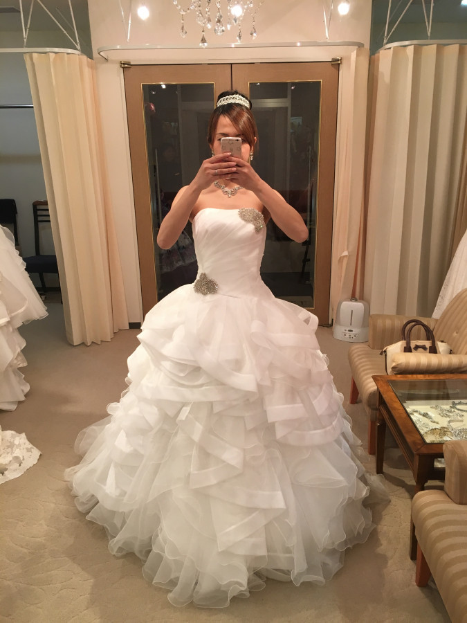 tk.weddingさんのウエディングドレスの写真