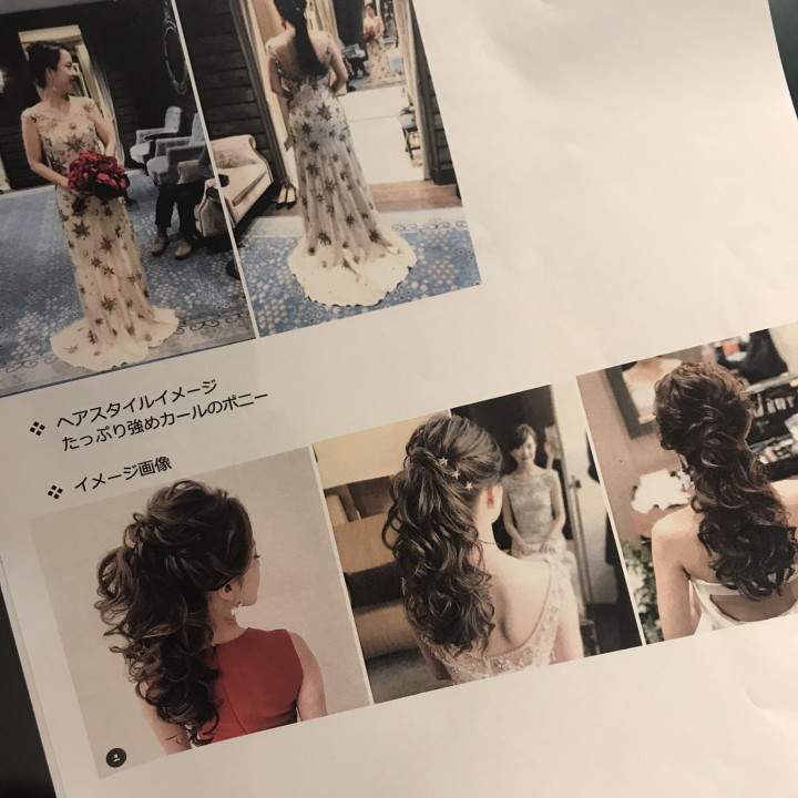 Mioさんのヘアメイクの写真