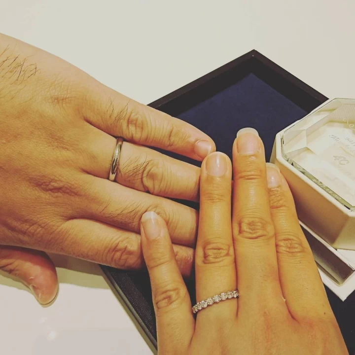 みなさんの結婚指輪の写真
