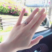 ブルマンさんの結婚指輪の写真