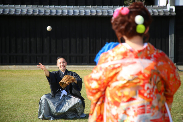 あかねさんの前撮りの写真