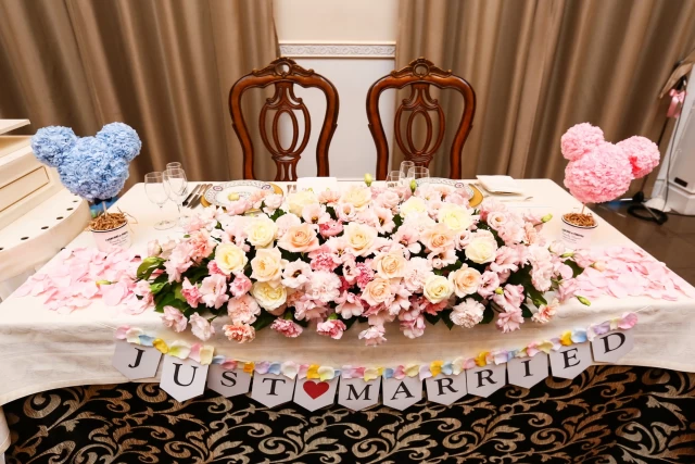 ゆずきさんの装花の写真