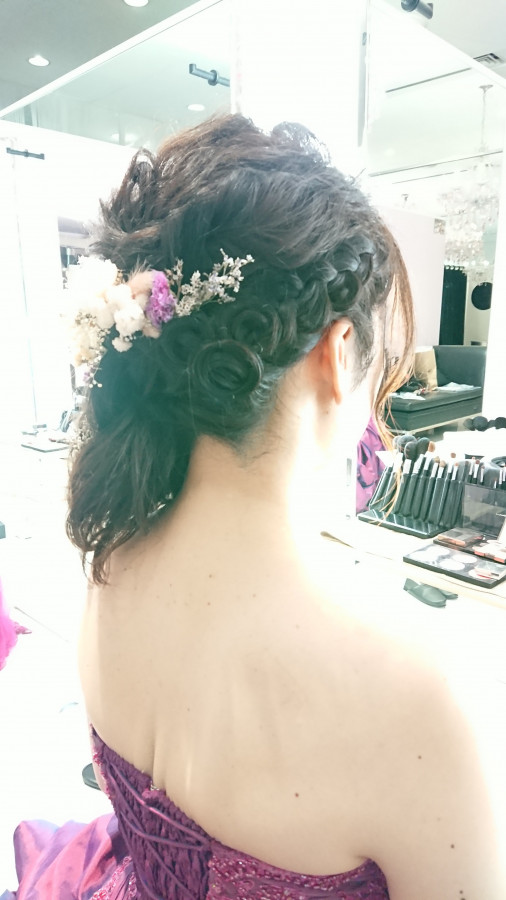 mi-na☆さんのヘアメイクの写真