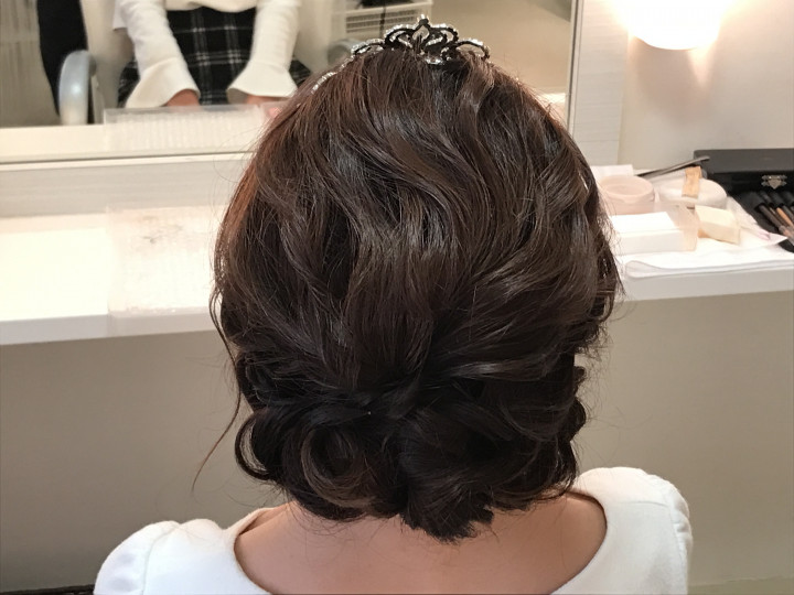 なおまるさんのヘアメイクの写真