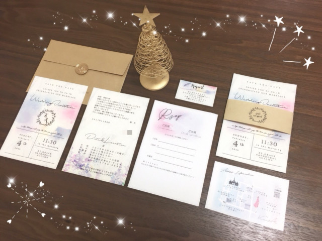 ayanatsuさんの招待状の写真
