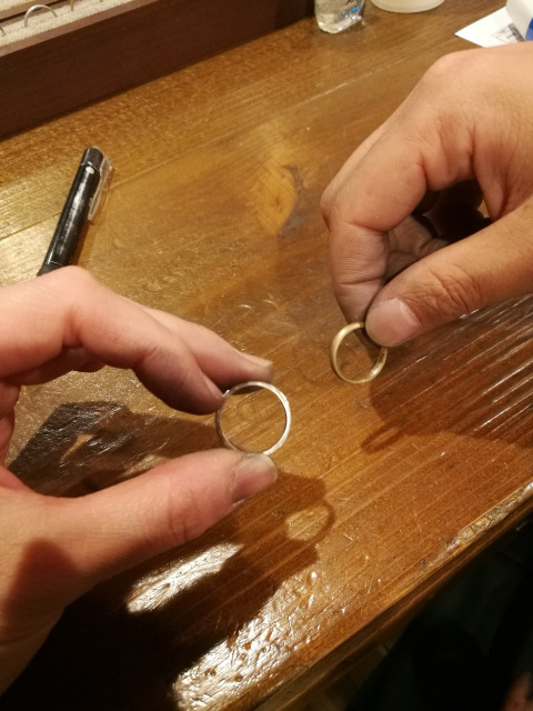 九さんさんの結婚指輪の写真