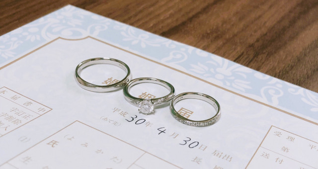まいにゃんさんの結婚指輪の写真