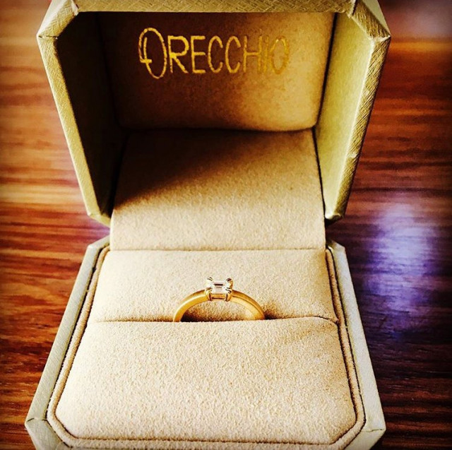 しーちゃんさんの婚約指輪の写真