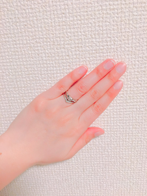 ちょっちゃんさんの結婚指輪の写真