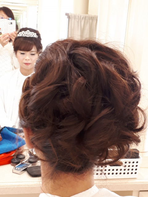 かおさんのヘアメイクの写真