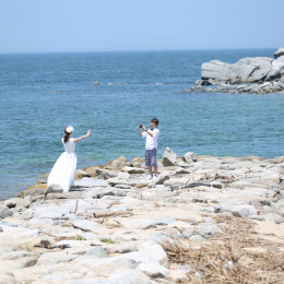 あいさんの前撮りの写真