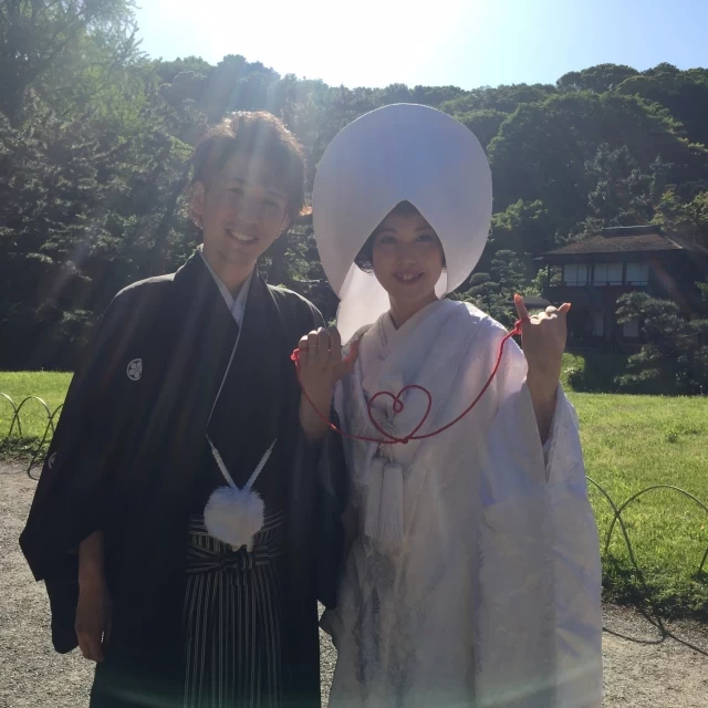 まみたすさんの前撮りの写真