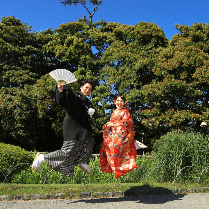 まみたすさんの前撮りの写真