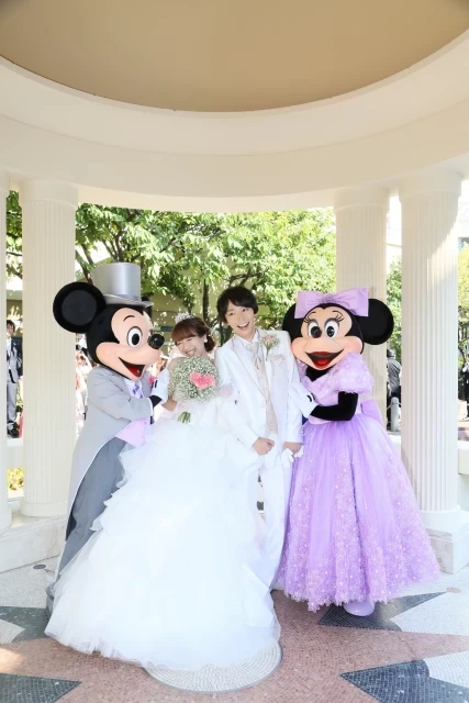 ふたりらしい結婚式 ディズニーアンバサダーホテルでのハピエストな一日 Yuiさんの挙式 披露宴ハナレポ ウエディングパーク