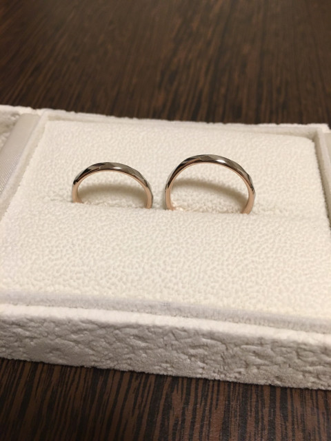 2世さんの結婚指輪の写真