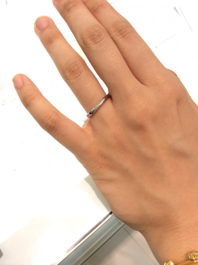 ロビンソンさんさんの結婚指輪の写真