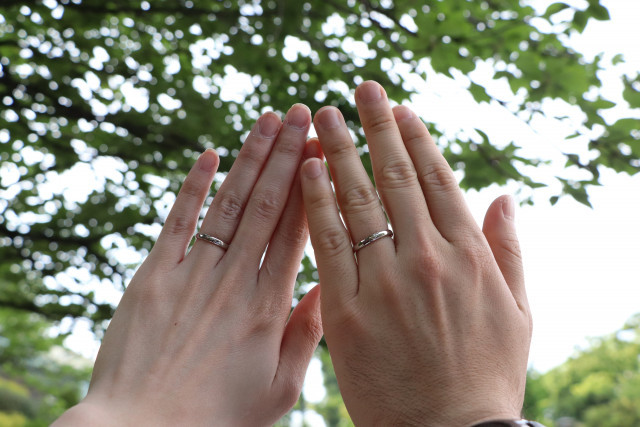 CHIHARUさんの結婚指輪の写真