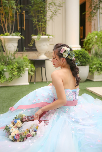 usahanaさんのカラードレスの写真