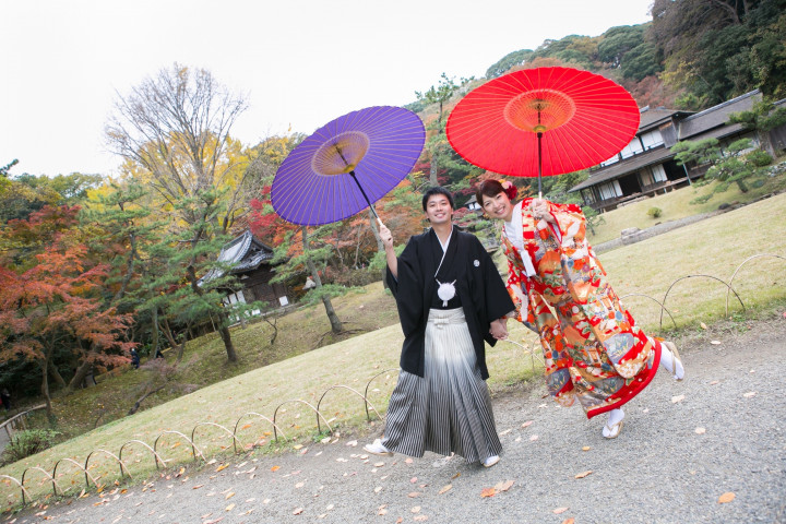 ぴーちさんの前撮りの写真