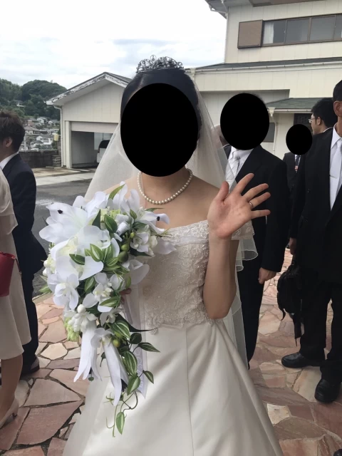 かおりんさんのウエディングドレスの写真
