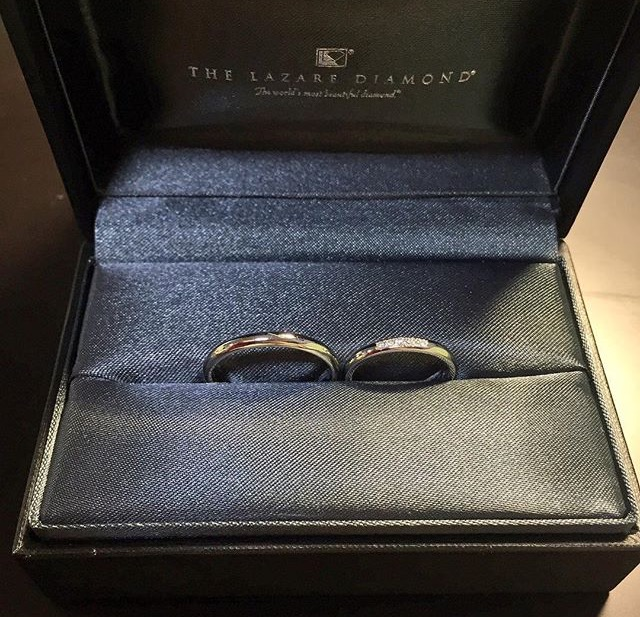 ゆみさんの結婚指輪の写真