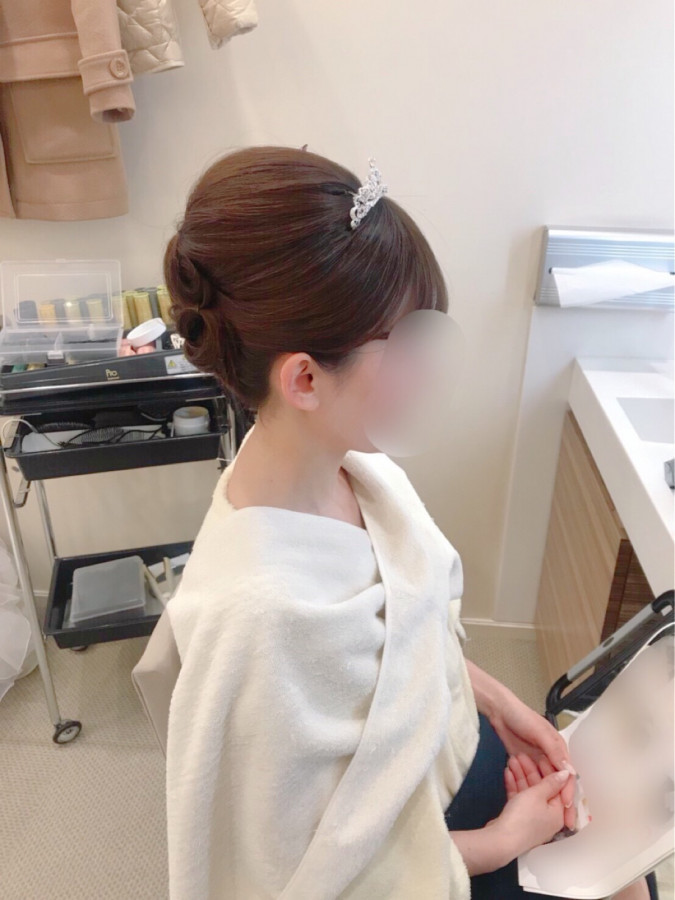 snduさんのヘアメイクの写真