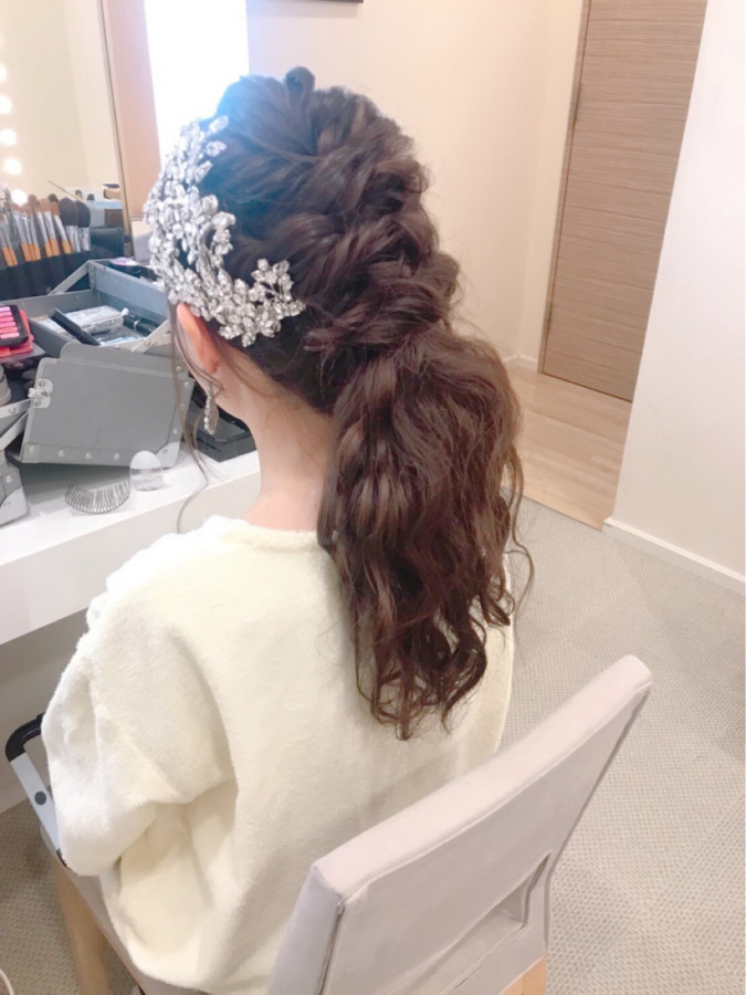 snduさんのヘアメイクの写真