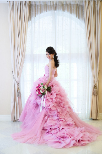 Sakiさんのカラードレスの写真