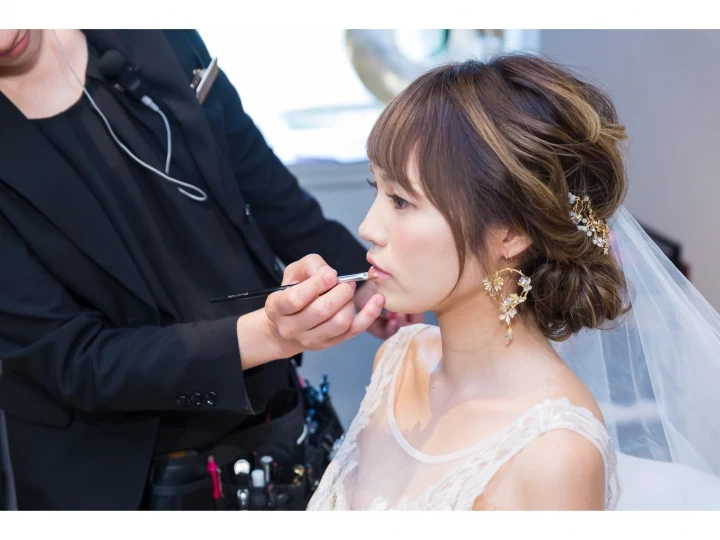 しょこまるさんのヘアメイクの写真