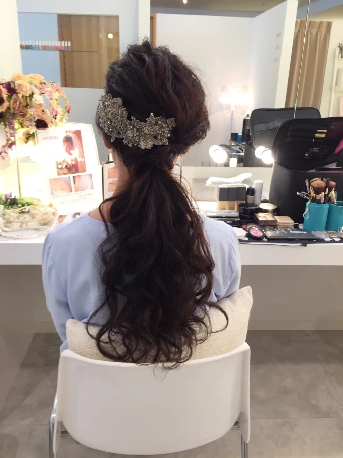 スイカさんのヘアメイクの写真