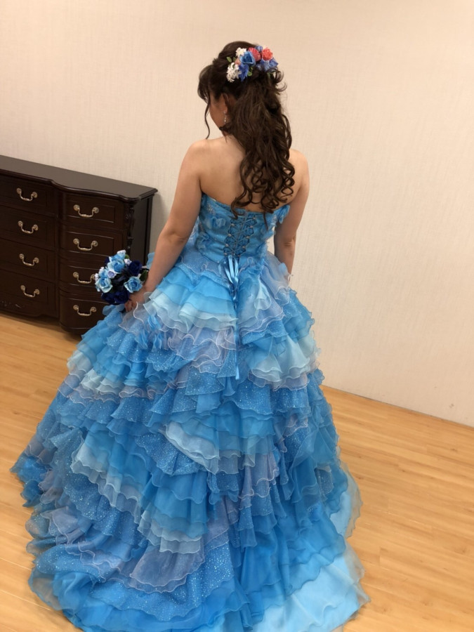 ゆーさんのカラードレスの写真