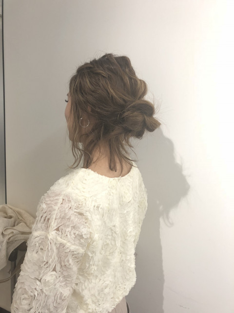 ARIKAさんのヘアメイクの写真