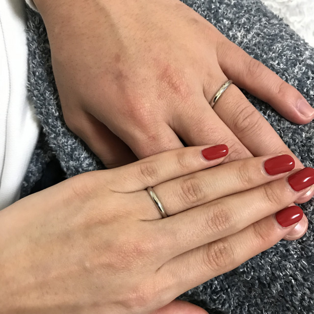 ARIKAさんの結婚指輪の写真