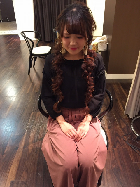 ayano.さんのヘアメイクの写真