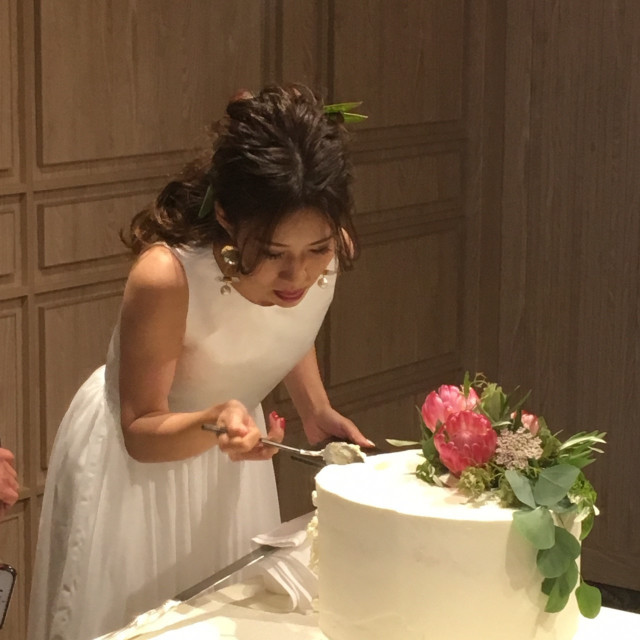 weddingkteさんのウエディングケーキの写真