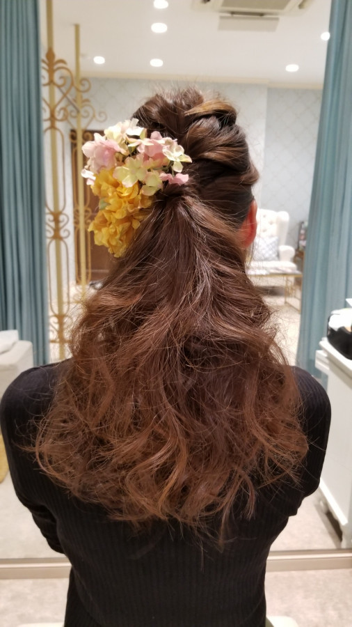 なっつんさんのヘアメイクの写真